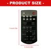 Remote Controller with Intuitived Button Layout for FSR76 Soundbar Easy Operating by All Ages Wear Resistant