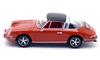 BREKINA Scale HO Scale Porsche 911 Targa 1964 Red Diecast Model Car 1/87