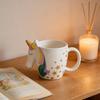 Large Capacity Drinking Cup with Ergonomic Handle Enchanting Ceramic Unicorns Coffee Mug For Daily Use
