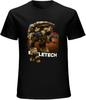 Men's New Mechwarrior Battletech Mwo All Systems Nominal Popout 3D Design V12 T Shirt Funny T Shirt Black