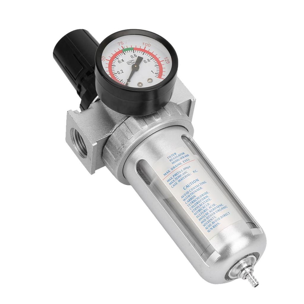 BSP 1 2 Air Compressor Moisture Water Trap Filter Regulator with Mount Connection