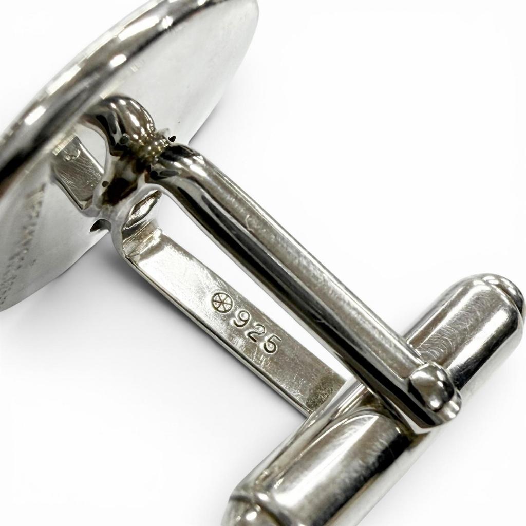 Great TIFFANY&Co. Cufflinks cufflinks combination Silver 925 mens Used