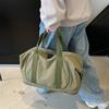 Extensible Yoga Fitness Bag Women's Travel Bag Lightweight Outdoor Canvas Storage Bag