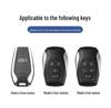 Premium Genuine Leather Key Case for Southeast DX7, DX3, DX5, A5 - Unisex Classic with Shell Buckle