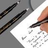 4Pcs Refillable Soft Grip Calligraphy Pen Set Includes 25ML Black Inks for Handwriting Sketching Art Illustrastions