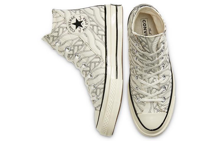 Chuck 70 Wmns Converse High 'Runway Cable - Egret Black' Women's 568674C