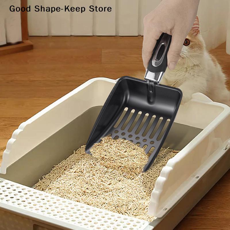 dailyErgonomic Cat Litter Scoop for Fast Pet Waste Cleaning Easy Sifter for Home Dog and Cat OwnersDaily products