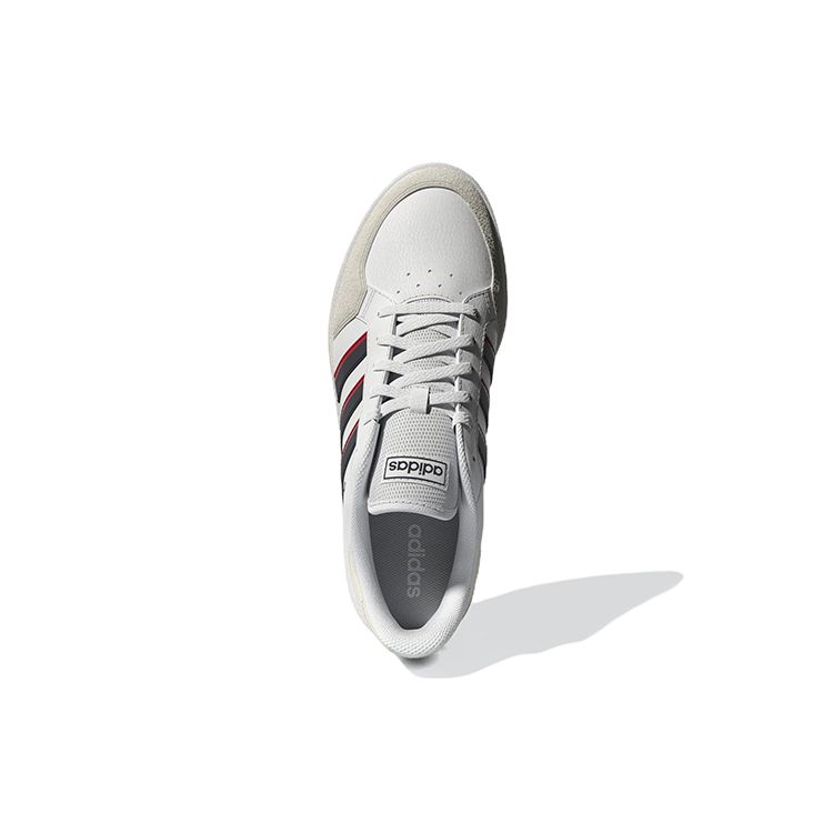 Adidas Neo Breaknet Casual Durable Non-Slip Low-Top Skate Shoes Men Sneakers White Beige Yellow GY9586