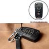 Real Leather Case for Modified Folding Keys: Compatible with Xiongbing Kia, Honda, Toyota, Iron General Remotes