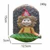 Fairy Bird Feeder House | Whimsical Garden Decor | Squirrel-Proof Leaf Platform for Outdoor