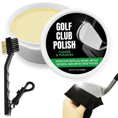 Multipurpose Golf Club Polishing Kits Golf Groove Cleaner Polish Balm Scratch Remover Maintenance Paste Golf Accessory