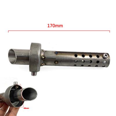 Silenciador de tubo de escape ajustable para carreras de motocicletas, Universal, 48MM, punta de tubo DB Killer para Honda X-ADV 750