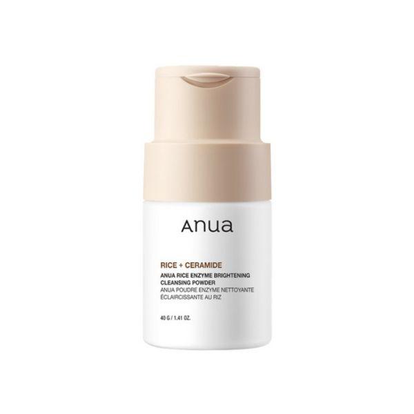 Anua Rice Enzyme Brightening Cleansing Powder Gentle Exfoliating Facial Wash 40g