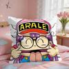 Dr SLUMP AARALE CHAN Cushion Cover Square Short Plush Pillow Case Living Room Sofa Home Decor Funda X