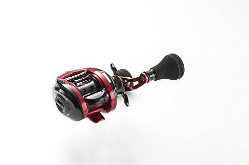 AbuGarcia REDMAX Fune 3 Right-Handed Boat Fishing Reel with Double Handles and High Gear, Baitcasting Reel