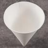 250Pcs Leakproof Disposable Paper Cups 3.7 OZ Cone Party Tableware White Paper Cone Cups  Picnic
