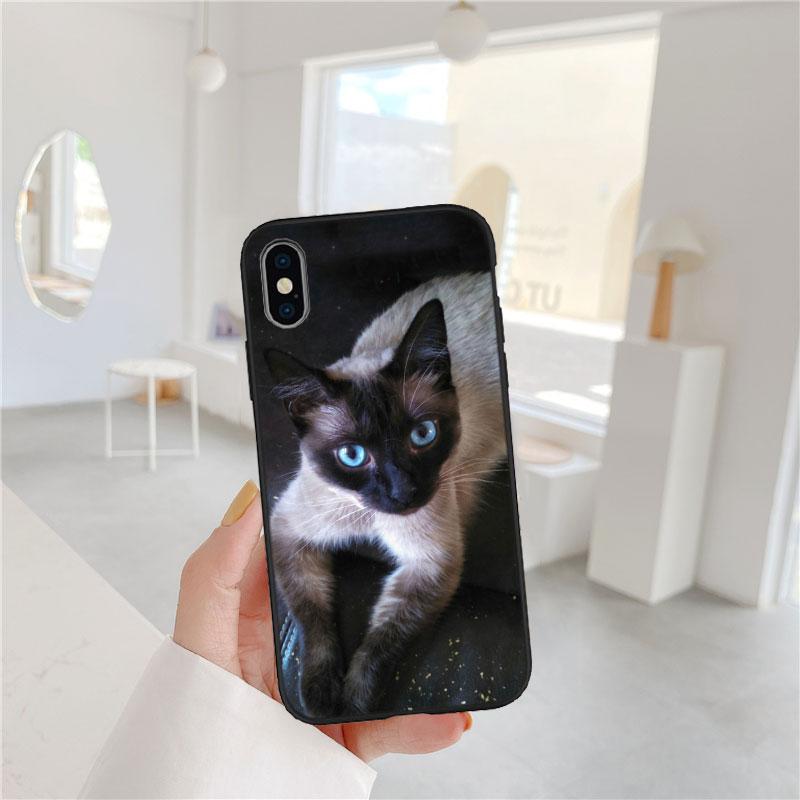 PP22 Cute Siamese Cat Soft Shell Phone Case for Xiaomi Xiaomi Poco M4 M5 M6 M7 X3 X6 X7 F8 Ultra Pro GT NFC