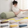 100/120cm Long Cylindrical Pillow with Handle for Neck Back Leg Support Removable Washable Pregnant Women Use Bedroom Pillow
