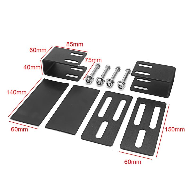 2Sets Car Roof Rack Light Bracket Crossbar Luggage-rack Mounting Holder for Car SUV Led Light Bar Work Light Car Accessories.