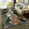 3D Illusion Vision Hallucination HD Carpet Rug for Home Living Room Bedroom Sofa Doormat Decor,Child Area Rug Non-slip Floor Mat