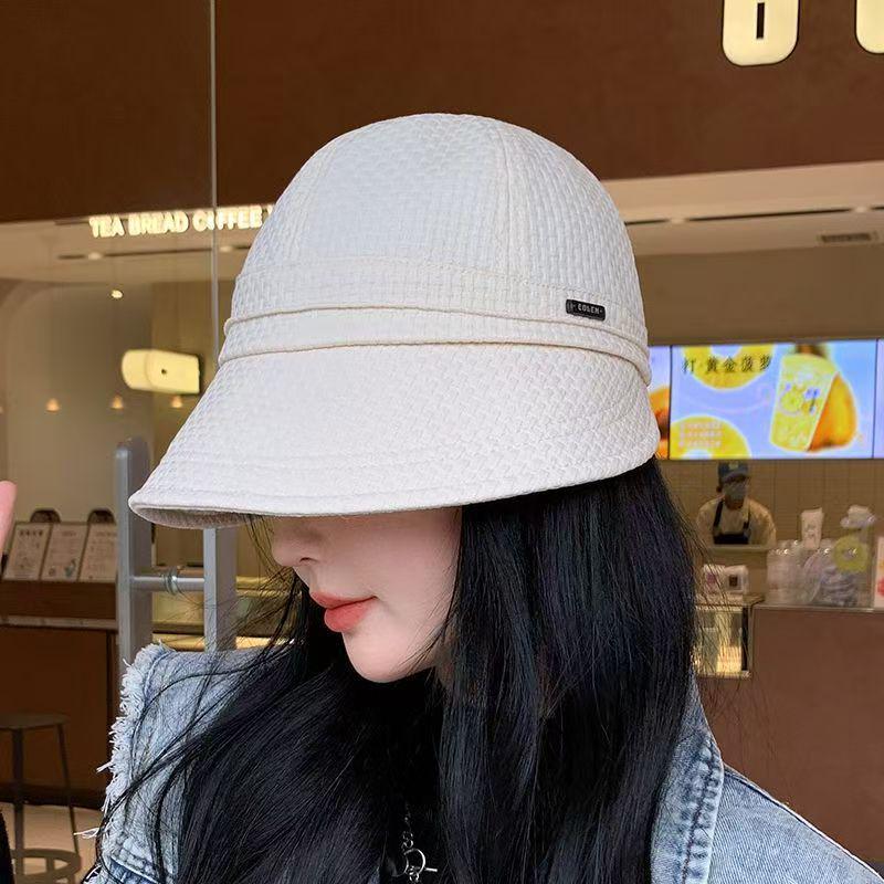 

Women s Duckbill Fisherman Hat - Versatile Spring/Autumn Face-Covering Bucket Hat. New Arrival Trending Style. One size fits all грязно-белый