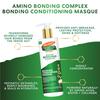 Palmer's Amino Bonding Complex Hair Mask, Intense Conditioning Masque Pack with Coconut Oil & Vitamin E, Heat Protectant, Anti Frizz, Adds Shine,