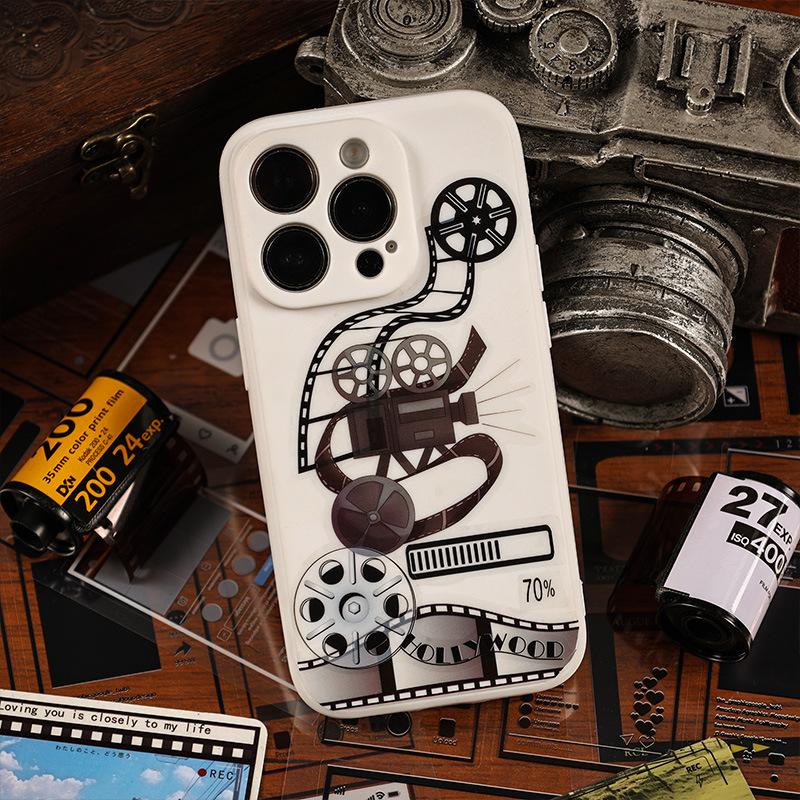 15 pcs Movie Film Stickers Film Strip Photo Frame For Scrapbooking Supplies Journaling DIY craft Decor Scrapbooking Material