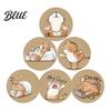 Non Slip Cup Coasters Wooden Cat Coasters, Decorative Heat Resistant Table Mats, Non-slip Reusable Insulation for Hot Drinks And Desk Protection