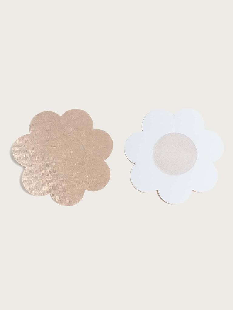 Extra Large One-Use Sticky Bra Pads, Thin Elastic Non-Woven Breast Nipple Covers, Push-Up Design, Suitable for Large Busts