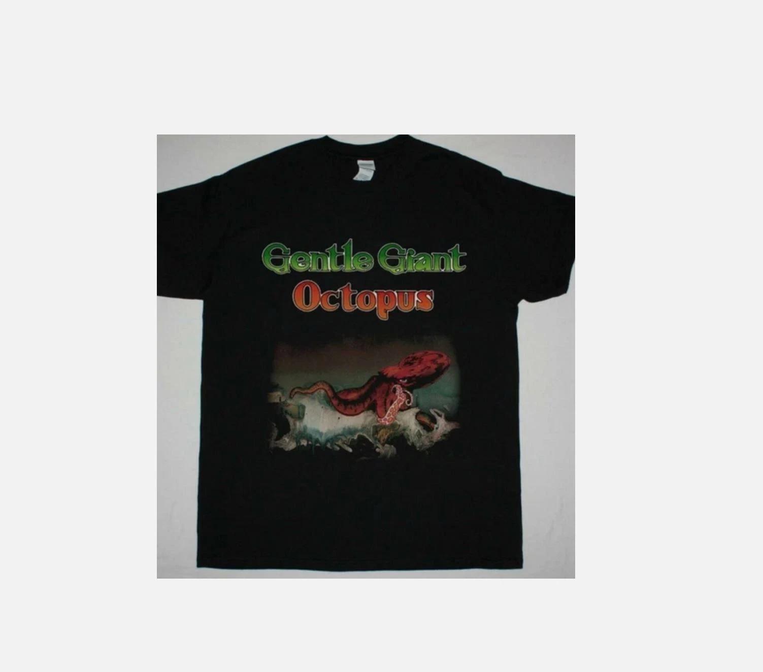 

Gentle Giant Octopus Progressive Rock Yes Camel T-Shirt Holiday Gift Unisex Tee 4XL