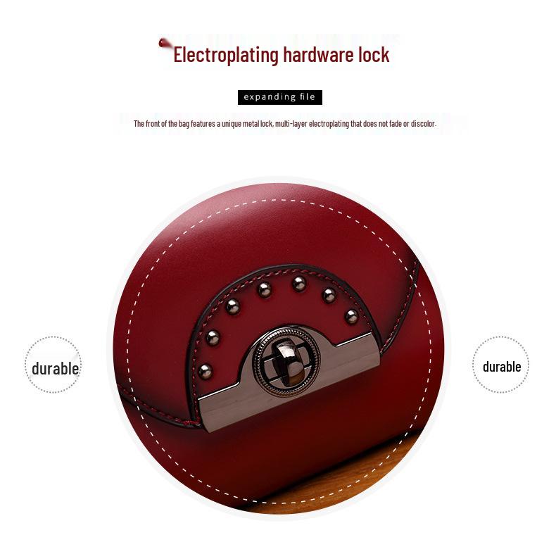 2024 New Genuine Leather Women's Shoulder Bag - Autumn/Winter Stylish Crossbody Bucket Bag