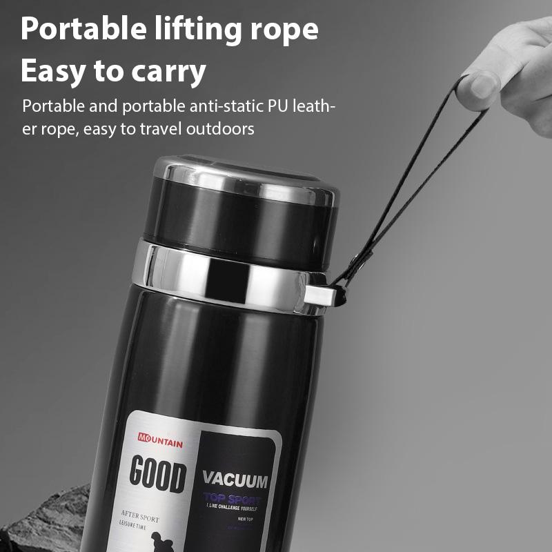 Thermal Water Bottle Office Outdoor Keep Cold and Hot Water Coffee Tea Thermos Bottle Vacuum Flasks Stainless Steel Thermos Cup