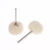 10Pcs Mini Grinding Sanding Head Abrasive Disc Felt 2.35/3Mm Shank Buffing Wheels Metal Polish Brush Drill Rotary Tool