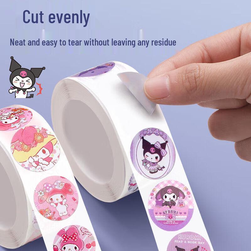 Disney Sanrio Kuromi Children's Reward Sticker Roll