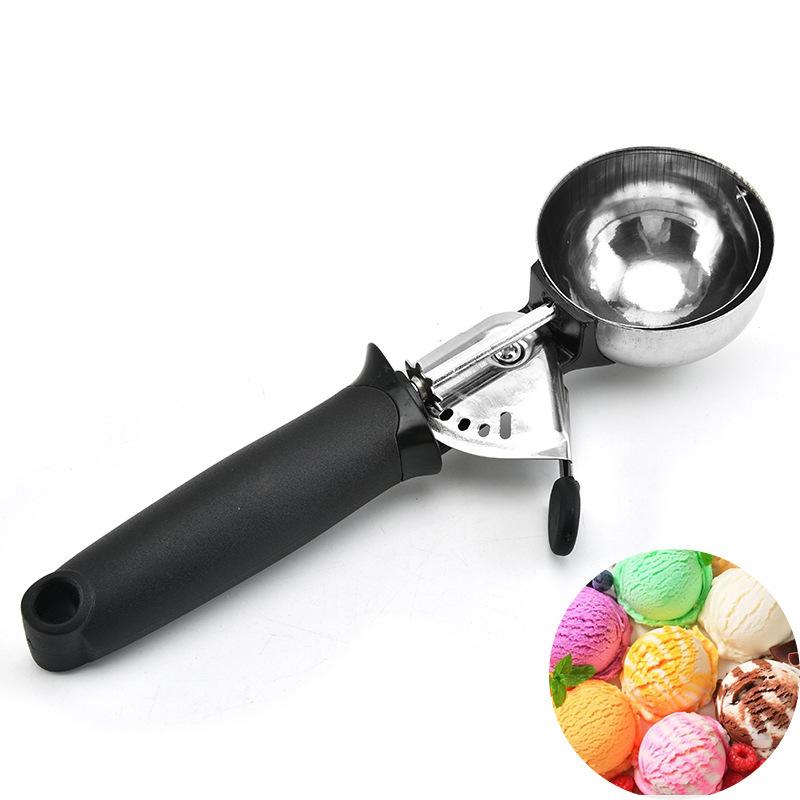 Stainless Steel Ice Cream & Fruit Baller Spoon Household Gadget