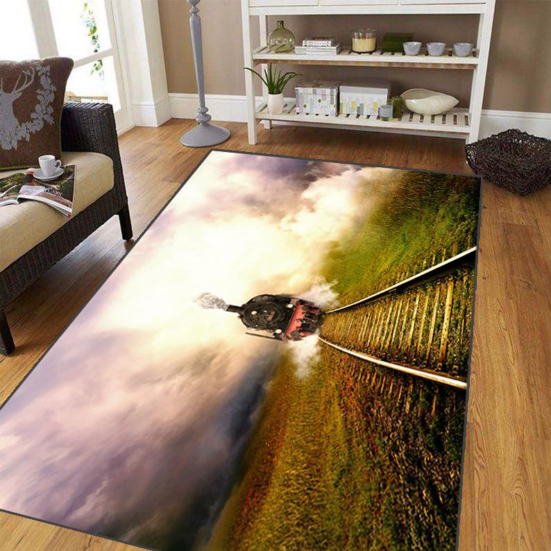 Industry Carpet for Living Room,Soft Flannel Rug for Bedroom ,Anti-Slip  BATHROOM Mat,  Baby Play Mat,large Aircraft Rug