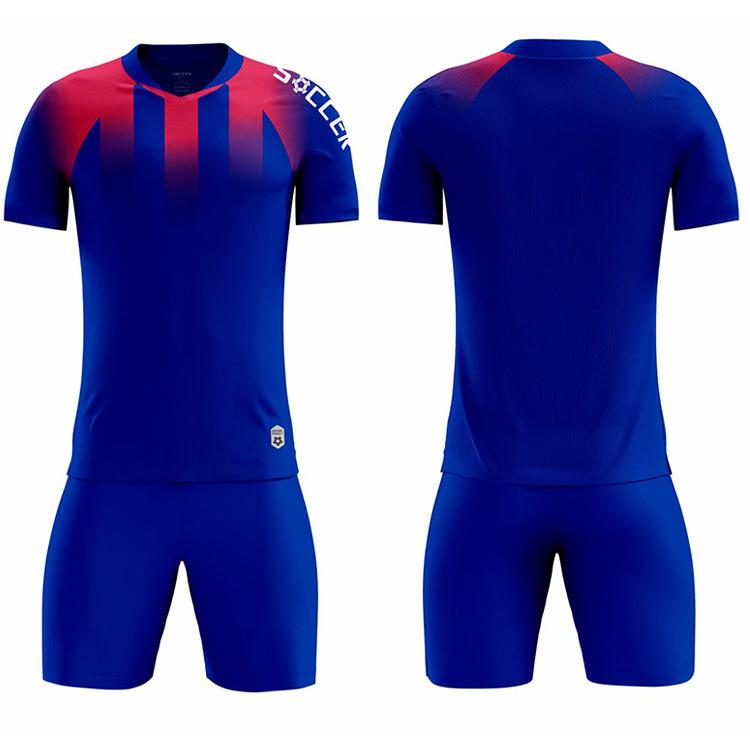 Football Suit, Short-Sleeved Game Jersey, Summer Adult Sports Training Jersey, Children'S Primary School Students, Men And Women
