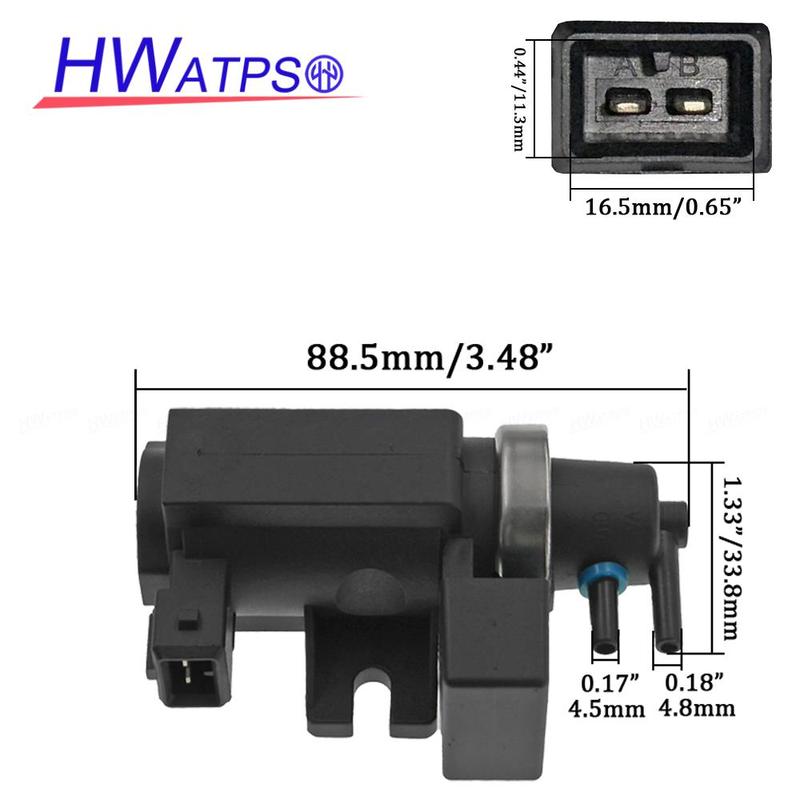 

11742247906 Turbo Pressure Solenoid Valve Pressure Boost Control For BMW 3 5 X5 Series E60 E70 E87 E90 E91 320d 330d 11747796634
