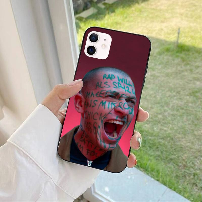 FHNBLJ Oxxxymiron Phone Case for iPhone 11 12 13 Mini Pro Max 8 7 6 6S Plus X 5 SE 2020 XR XS Funda Case