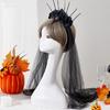 Stylish Headbands Beautiful Halloween Headdress Ornament Stylish Rose Headpiece for Party Dress Up