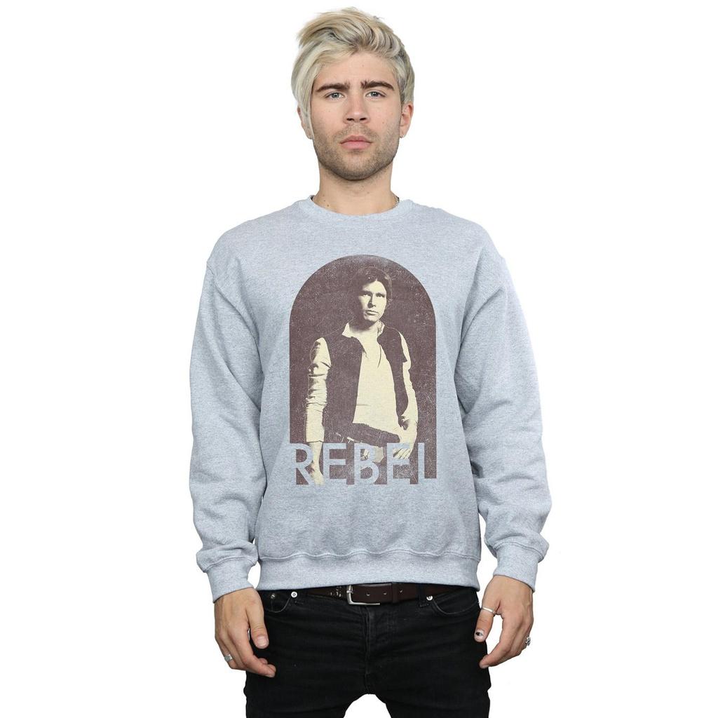 Star Wars Mens Han Solo Rebel Sweatshirt