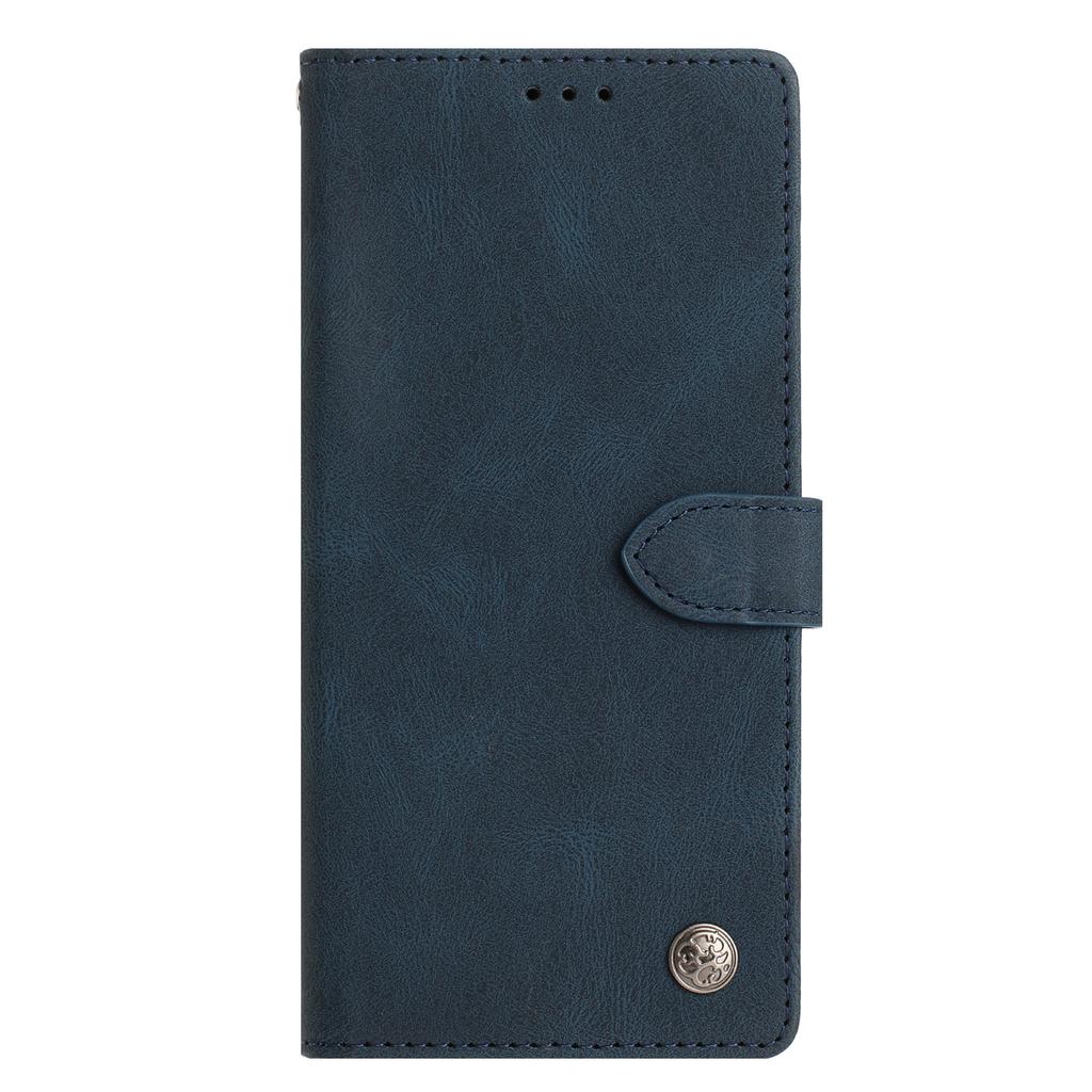 For iPhone 16 Pro Leather Case Solid Color Phone Wallet Cover