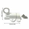 Universal Bolt Aluminum Alloy Automatic Spring Solid Deadbolt Steel Window Latch Lock For Door Security Hardware Accessories
