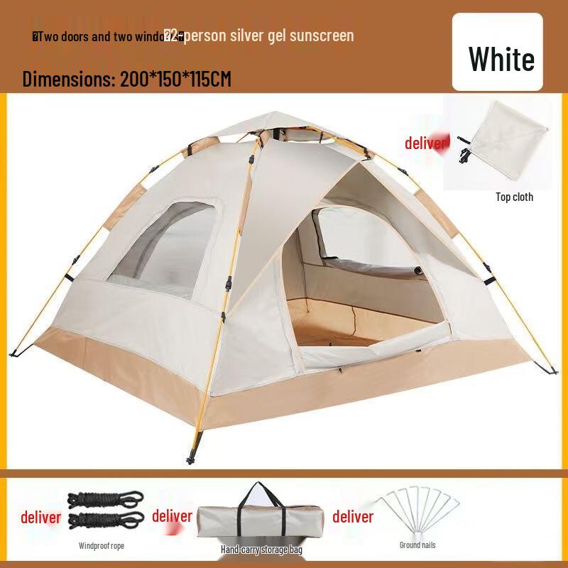 Automatic Pop-Up Outdoor Camping Tent Family