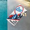 Fashion E-Essos Motor Oil Printed Towel,Quick Drying Beach Towels Are Suitable For Swimming Pools Camping Yoga And The Gym