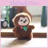Panda Animal Monkey Soft Short Plush Keychain Stuffed Toy With Pp Cotton