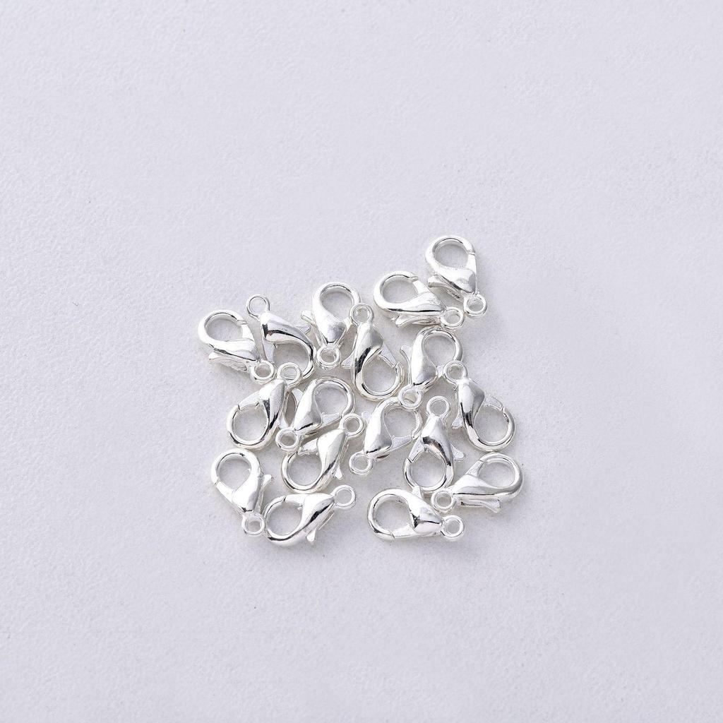 Electroplated Alloy Band with Lobster Clasp Connector for Necklaces, Keychains, Bracelets - DIY Jewelry Accessories