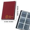 Організатор для альбомів для монет для колекціонерів, 60 кишенькових папок для зберігання валюти та пенні