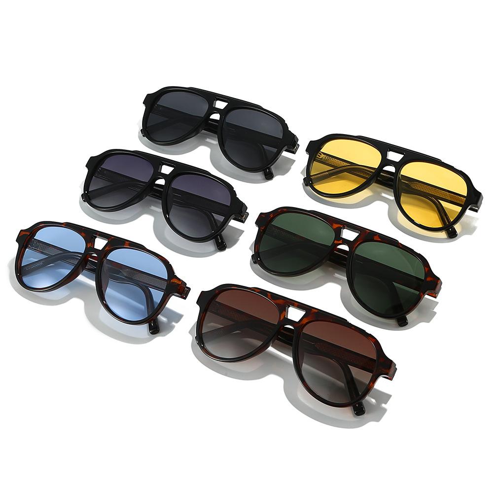 Classic Aviation Sunglasses Men Women Driving Glasses TAC Polarized Shades CP Acetate Quality Metal Core Eyewear