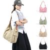Large Capacity Pleated Messenger Bag, Women's Korean Version of Leisure Business Trip, Travel Storage Bag, Fashion Yoga Sports Shoulder Bag